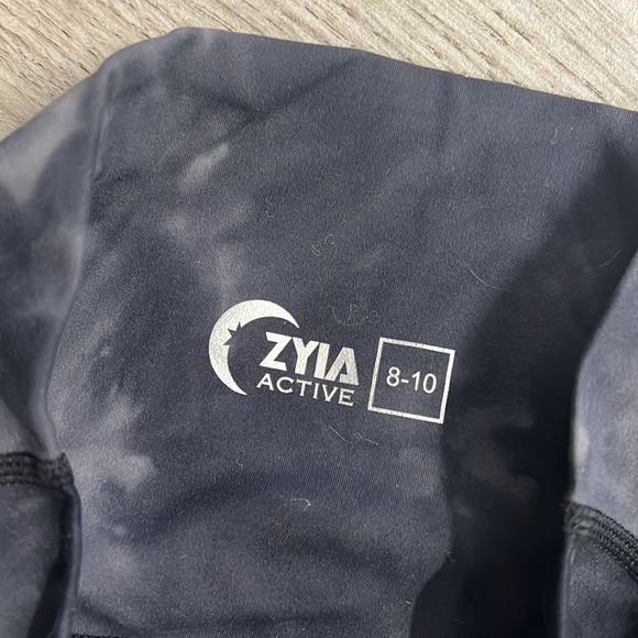 ZYIA Midnight Hendrix Brilliant 7/8 Leggings Size 6-8 - Picture 7 of 7